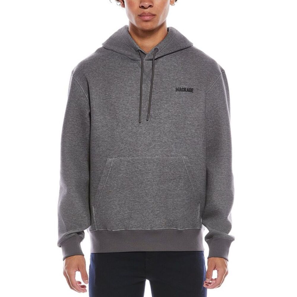 Mackage Mens  Krystian Hoodie, Grey
